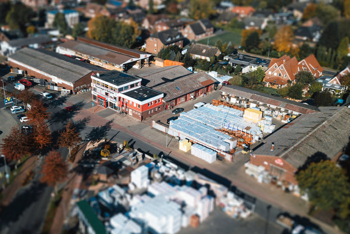 Luftbild Baustoffzentrum Friesoythe